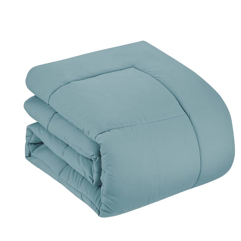 Sweet Home Collection Luxury Solid Bed-In-a-Bag with Sheet Set
