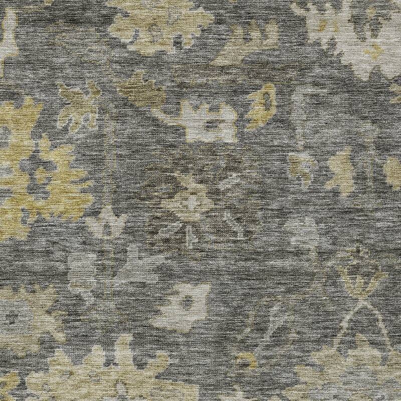 HomeRoots Floral Traditional Rectangle Outdoor Rug