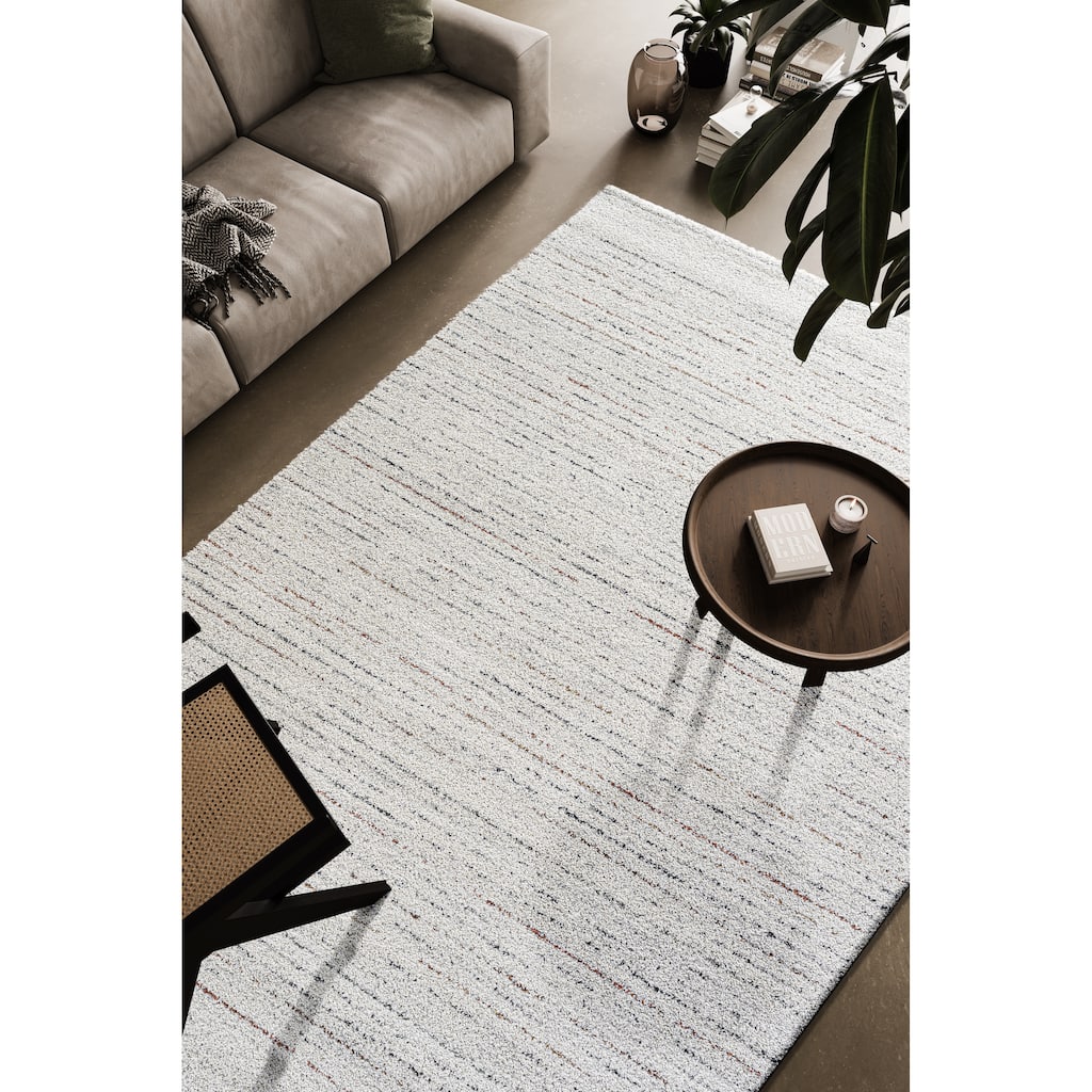 Lydia Ivory, Gold, Green, Rust, Gray and Charcoal Polypropylene Area Rug - 10' x 14'