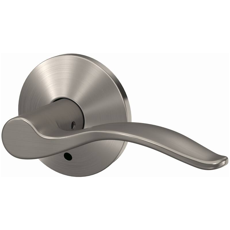 Schlage Custom Pennant Non-Turning Two-Sided Dummy Door Lever Set with