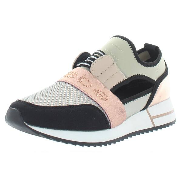 Bebe Sport Womens Brienna Fashion Sneakers Mesh Cut Out Overstock Bebe Sport Womens Brienna Fashion Sneakers Mesh Cut Out Overstock