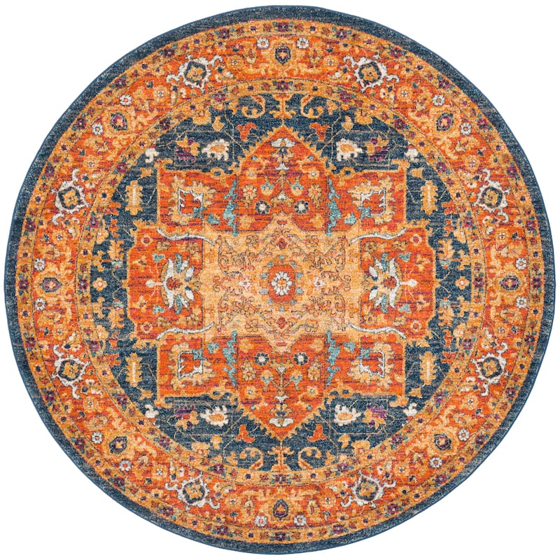 SAFAVIEH Evoke Spasenka Vintage Boho Medallion Rug
