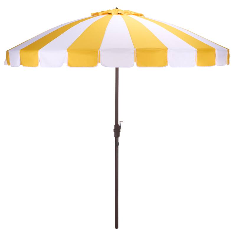 SAFAVIEH Outdoor Living Buti 9ft Crank Umbrella