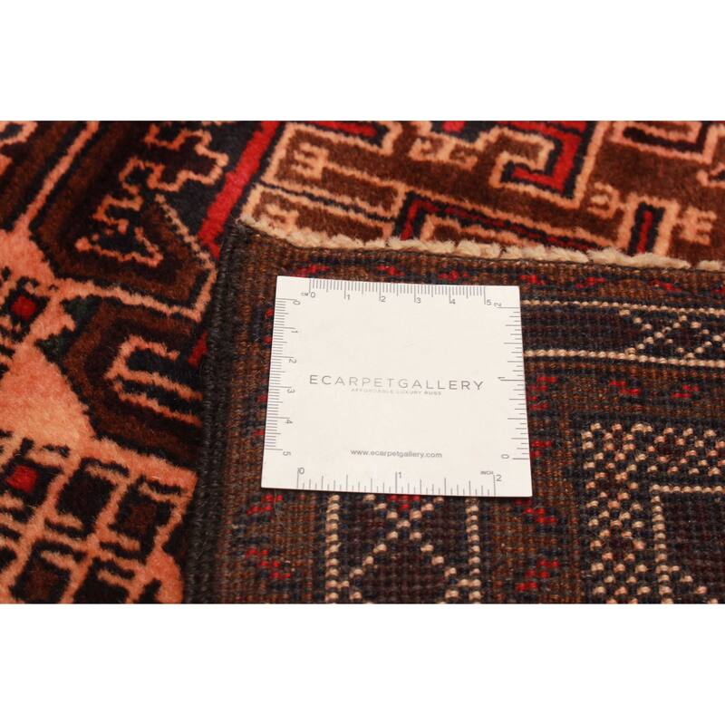 Teimani Brown Rug 2'9" x 5'4" - 2'9 x 5'4