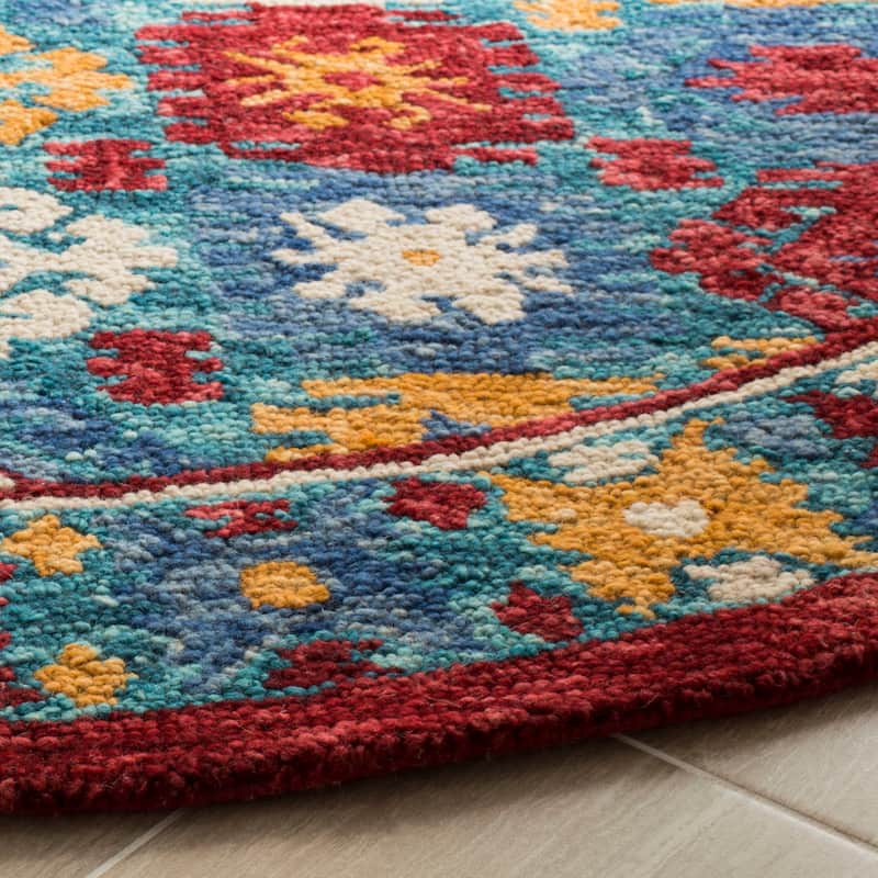 SAFAVIEH Handmade Aspen Cecilija Boho Tribal Wool Rug