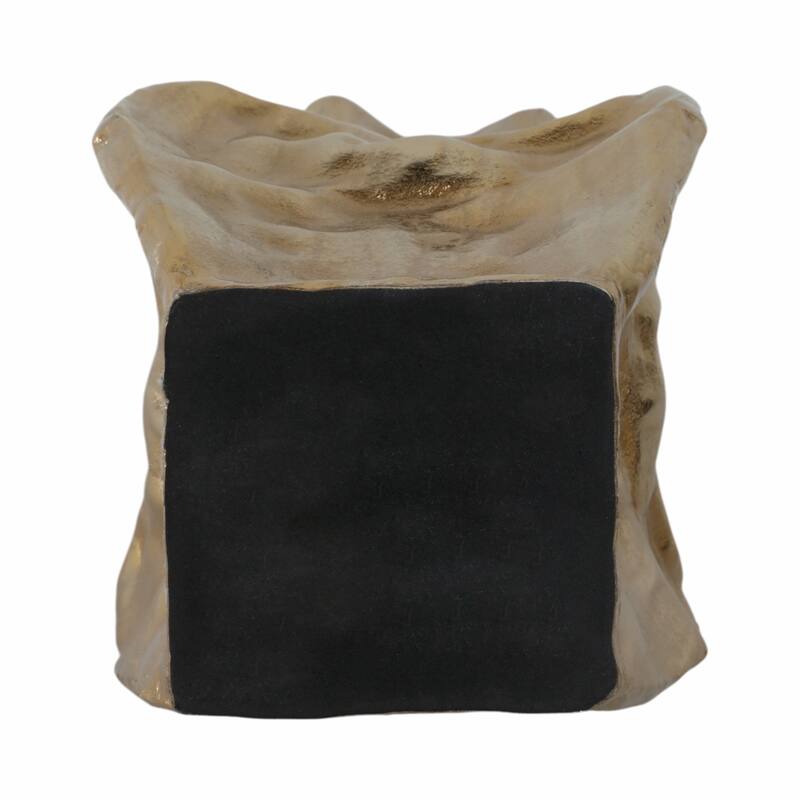 Aluminum Decorative Vase Minimalist Geometric Sculptural Modern Accent