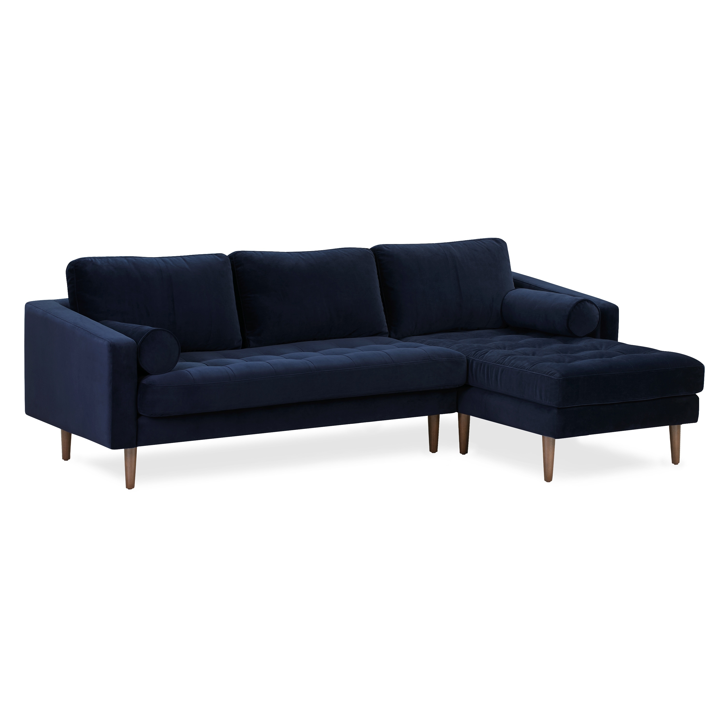 Shop Carson Carrington Bocksjo Right Sectional Sofa Overstock