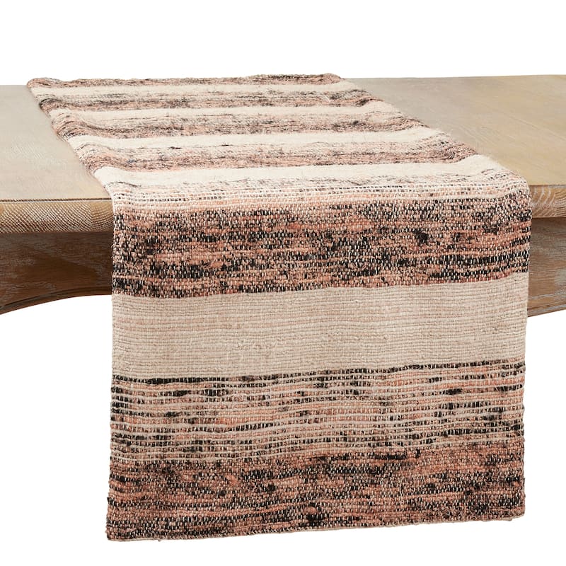 Long Table Runner With Striped Design - 16"x72"