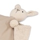 preview thumbnail 1 of 5, Crane Baby Cotton Baby Lovey Blanket (Ollie The Bunny) - Beige Beige