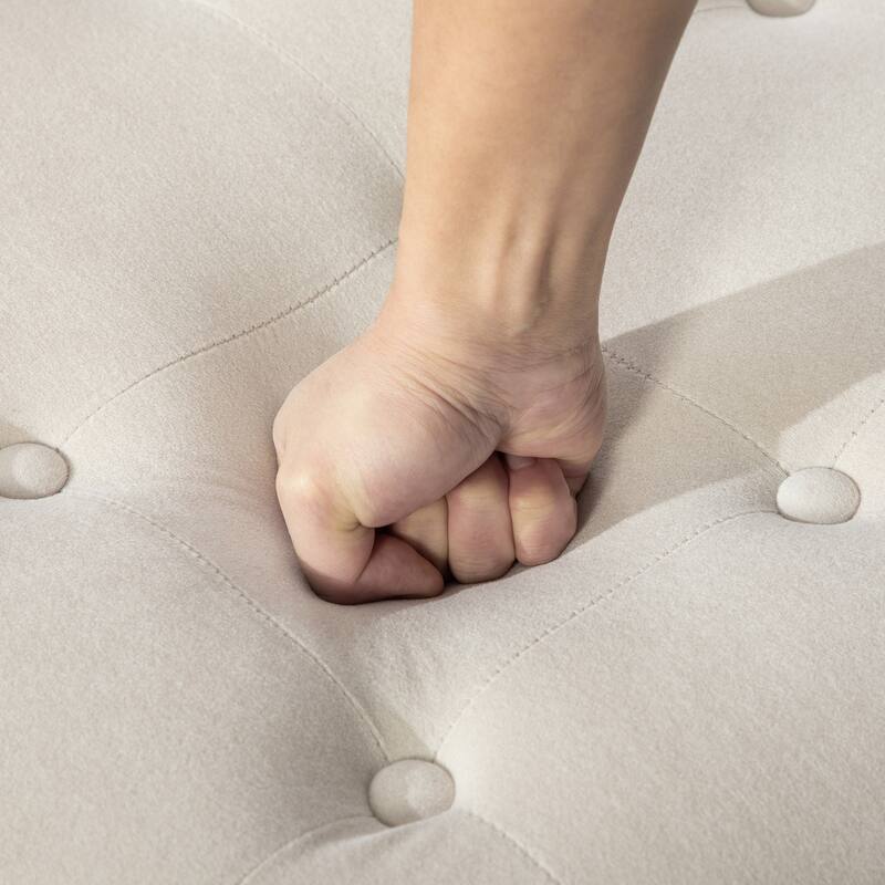 29.33''W Modern Round Ottoman with Storage Space,Reversible Top With Tray