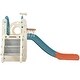 preview thumbnail 34 of 33, Kids Slide Playset Structure,Freestanding Castle Crawling Playhouse