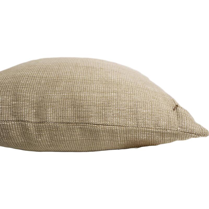 Home&Manor Valence Linen Throw Pillow 20x20