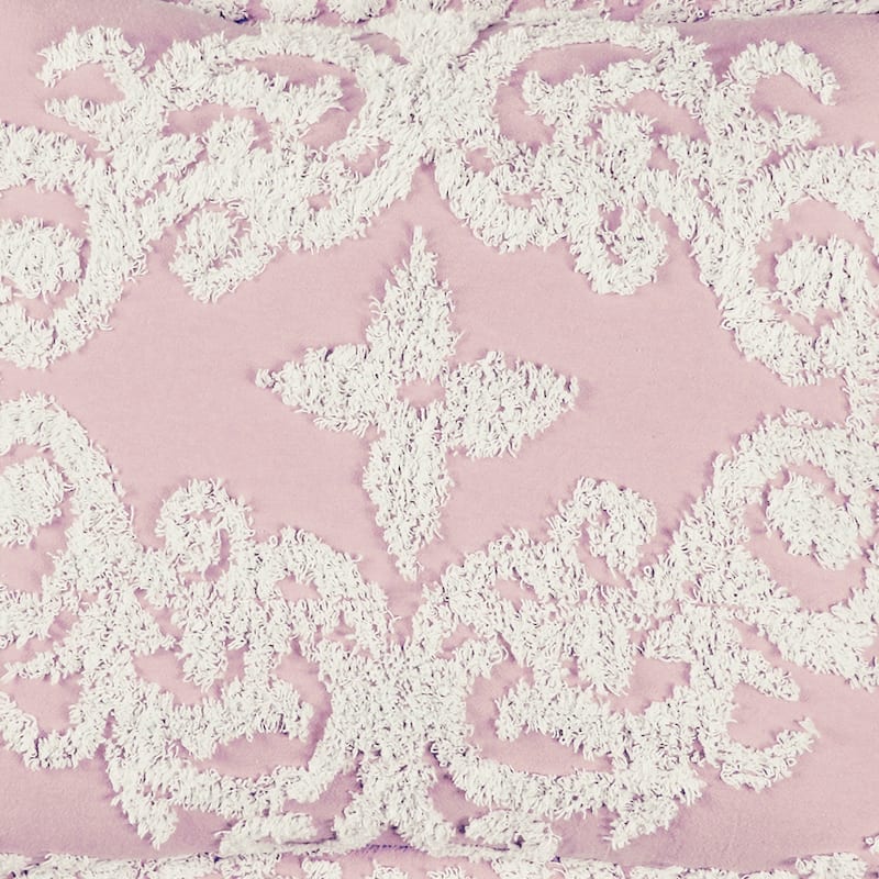 Better Trends Florence Bedspread or Optional Shams, Medallion Design, 100% Cotton Tufted