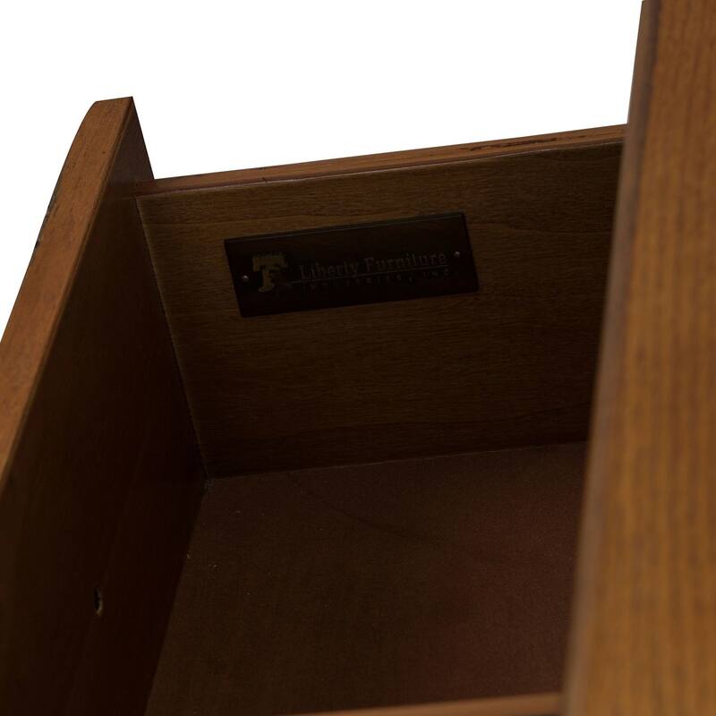 Treasures Rustic Oak 3-drawer Buffet