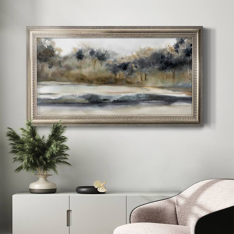 Silent River Premium Framed Canvas- Ready to Hang