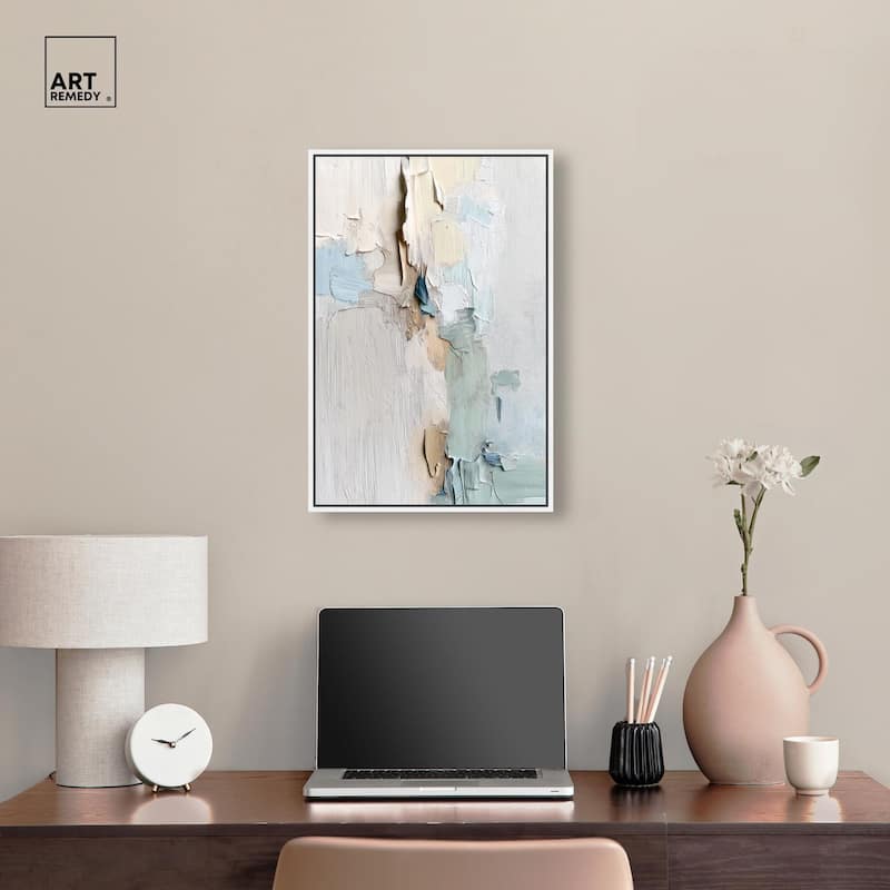 Impasto Intervals III Canvas by Art Remedy