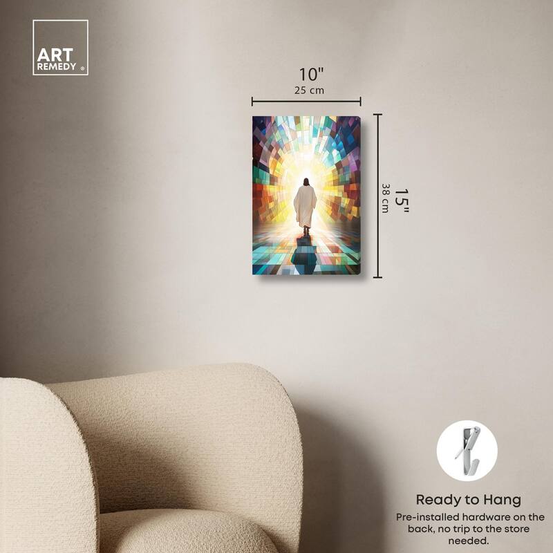 Journey into Glory Canvas by Art Remedy, Gallery Wrapped