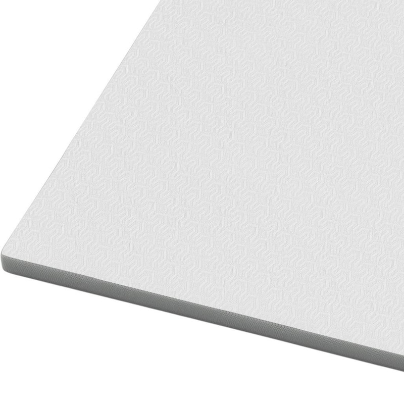 2" White Gel Memory Foam Twin Mattress Topper