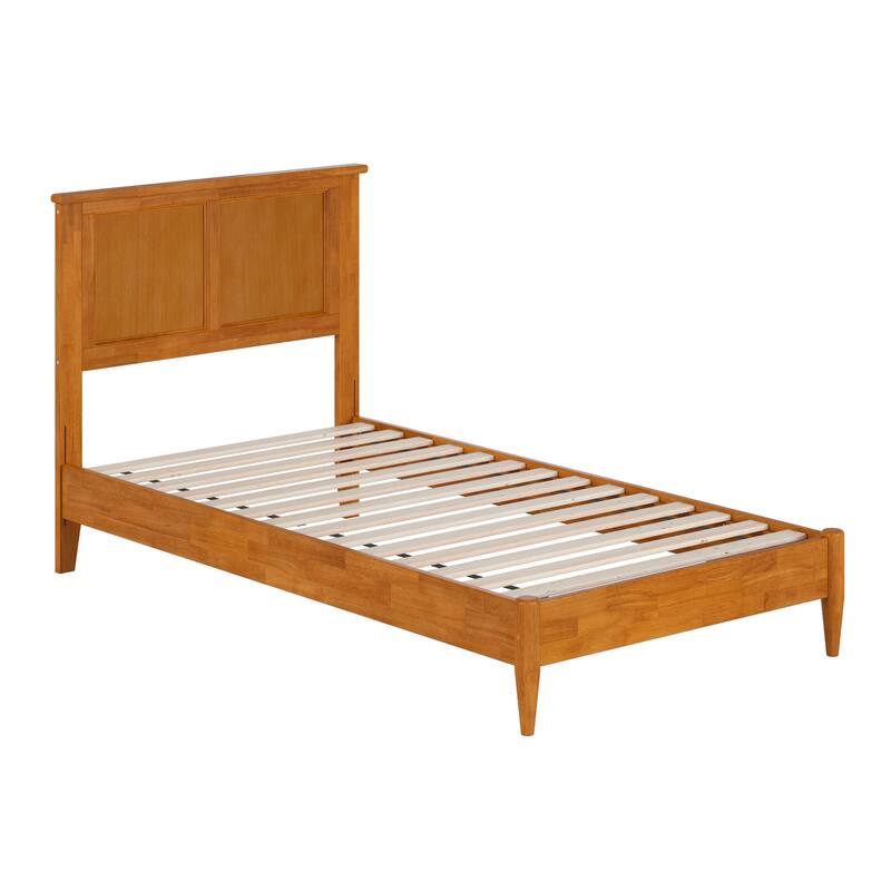 Charlotte Solid Wood Low Profile Platform Bed