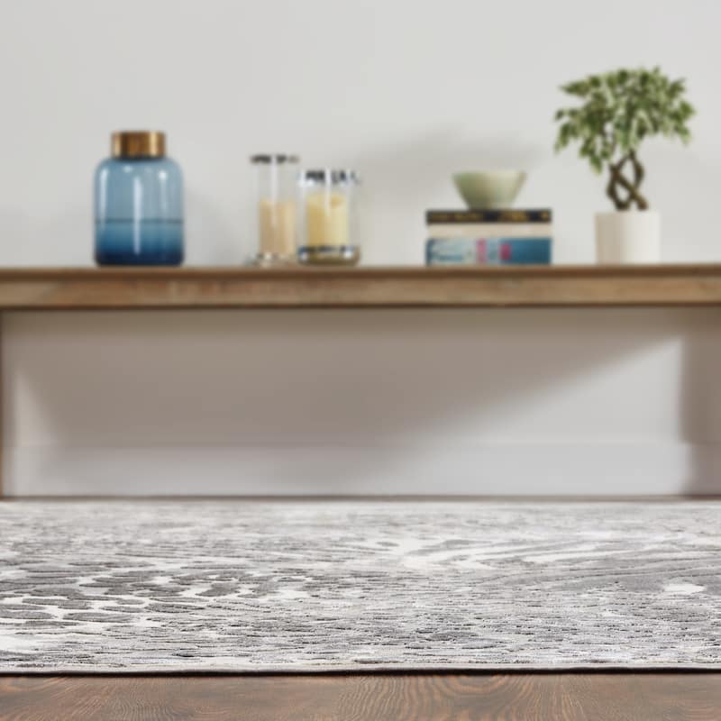 N Natori Serengeti Safari Neutrals Area Rug