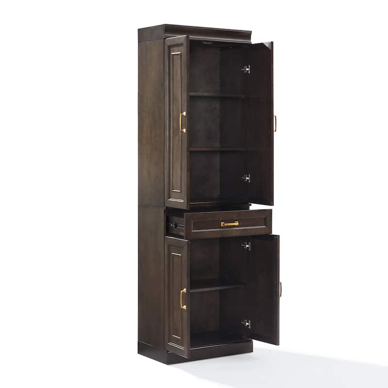 Crosley Stanton 2-Piece Kitchen Storage Pantry Cabinet Set