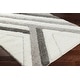 preview thumbnail 6 of 4, Livabliss Bologna Striped Geometric Plush Area Rug