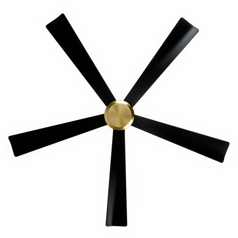 52-Inch 5-Blade Ceiling Fan with Remote without Light