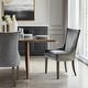 preview thumbnail 5 of 25, Madison Park Signature Ultra Upholstered Dining Side Chairs With Wood Legs (Set of 2)