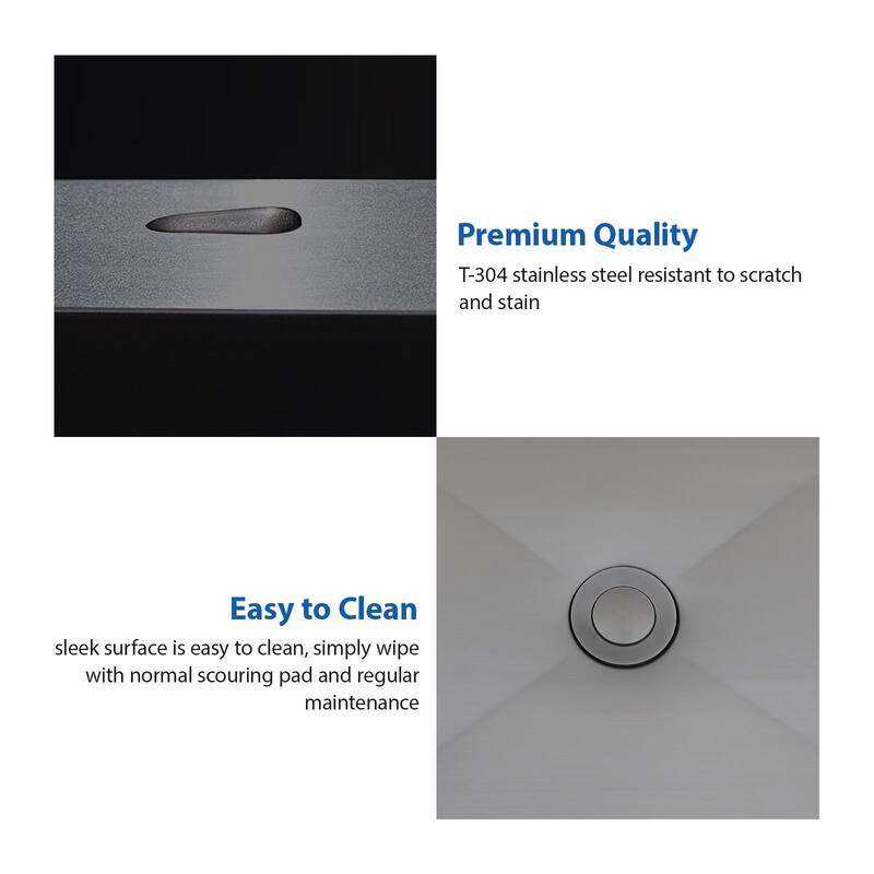 19x15 in. Bathroom Vessel Sink Vanity Wash Basin in Stainless Steel