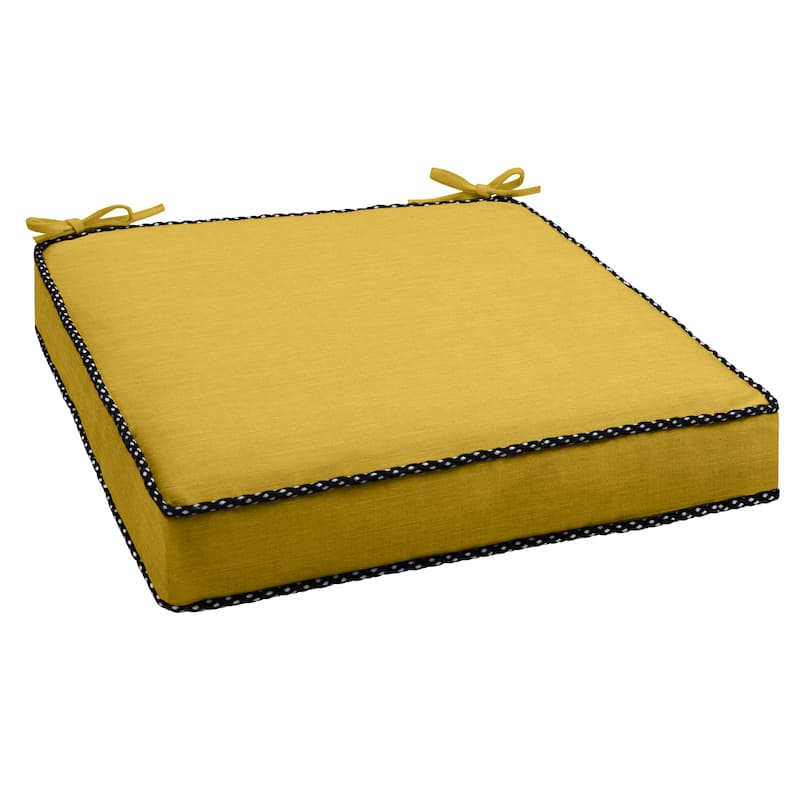 Sorra Home Sunbrella Indoor/Outdoor Braided Cord Cushion