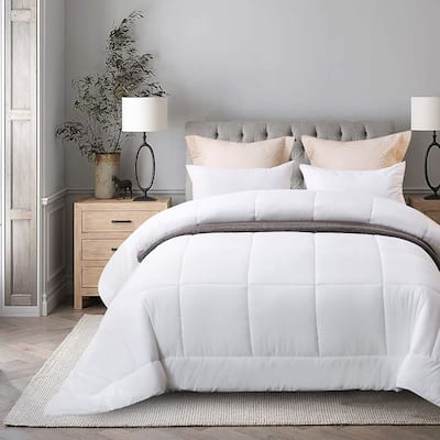 Shatex Duvet Insert Down Microfiber 3 Pieces Bedding Comforter Sets,Queen