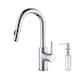 Option Chrome W/ Soap Dispenser
