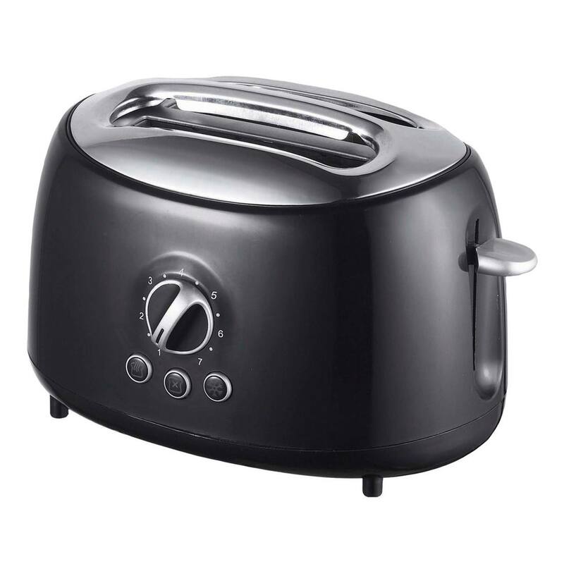 Vintage 2-Slice Cool Touch Extra Wide Slot Toaster in Onyx
