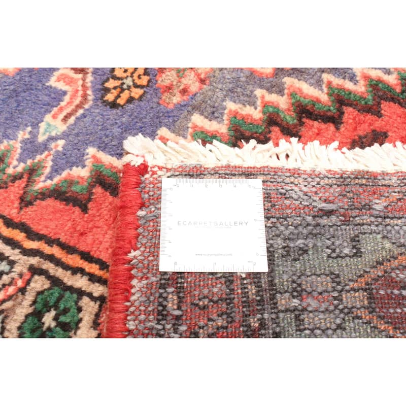 ECARPETGALLERY Hand-knotted Andelz Red Wool Rug - 4'7 x 7'2