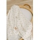 preview thumbnail 8 of 13, Crane Baby Organic Cotton Bunny Single Swaddle