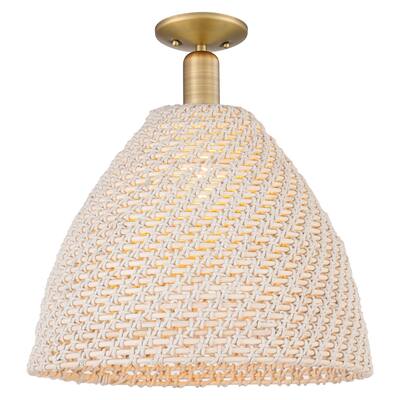Innovations Lighting 716-1C-NBD-16-NAT Natural Ballston Dome 16" Wide