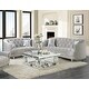 preview thumbnail 1 of 9, Elliston Grey 2-piece Tufted Living Room Set