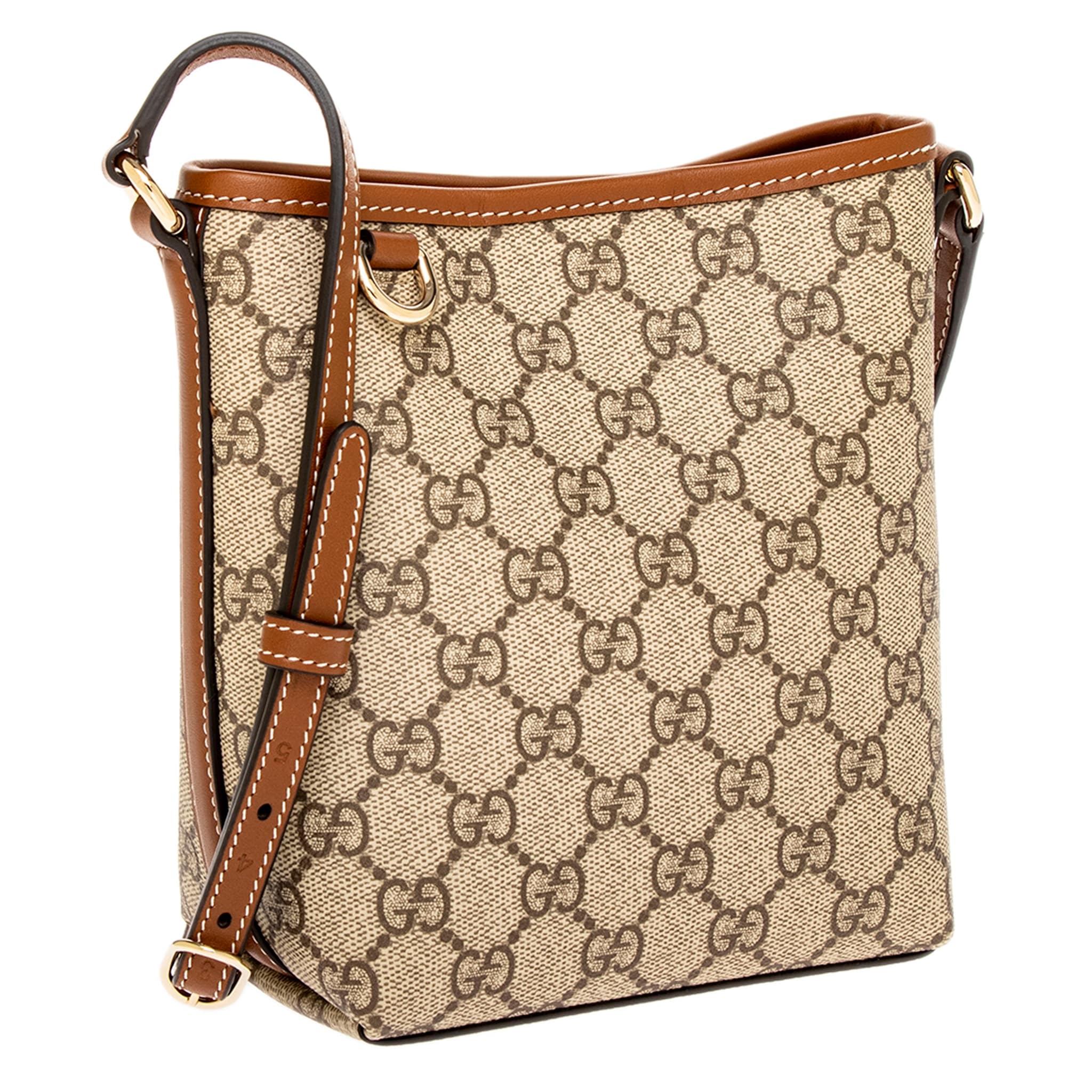 Gucci GG Emblem Nano Bucket Bag - Overstock - 43484582