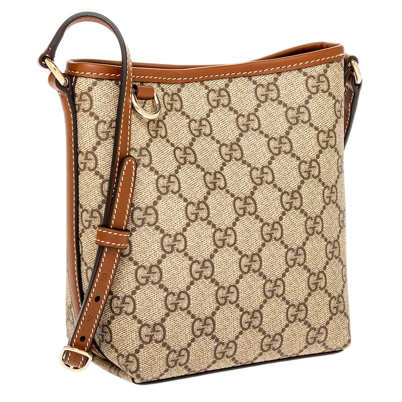 Gucci GG Emblem Nano Bucket Bag