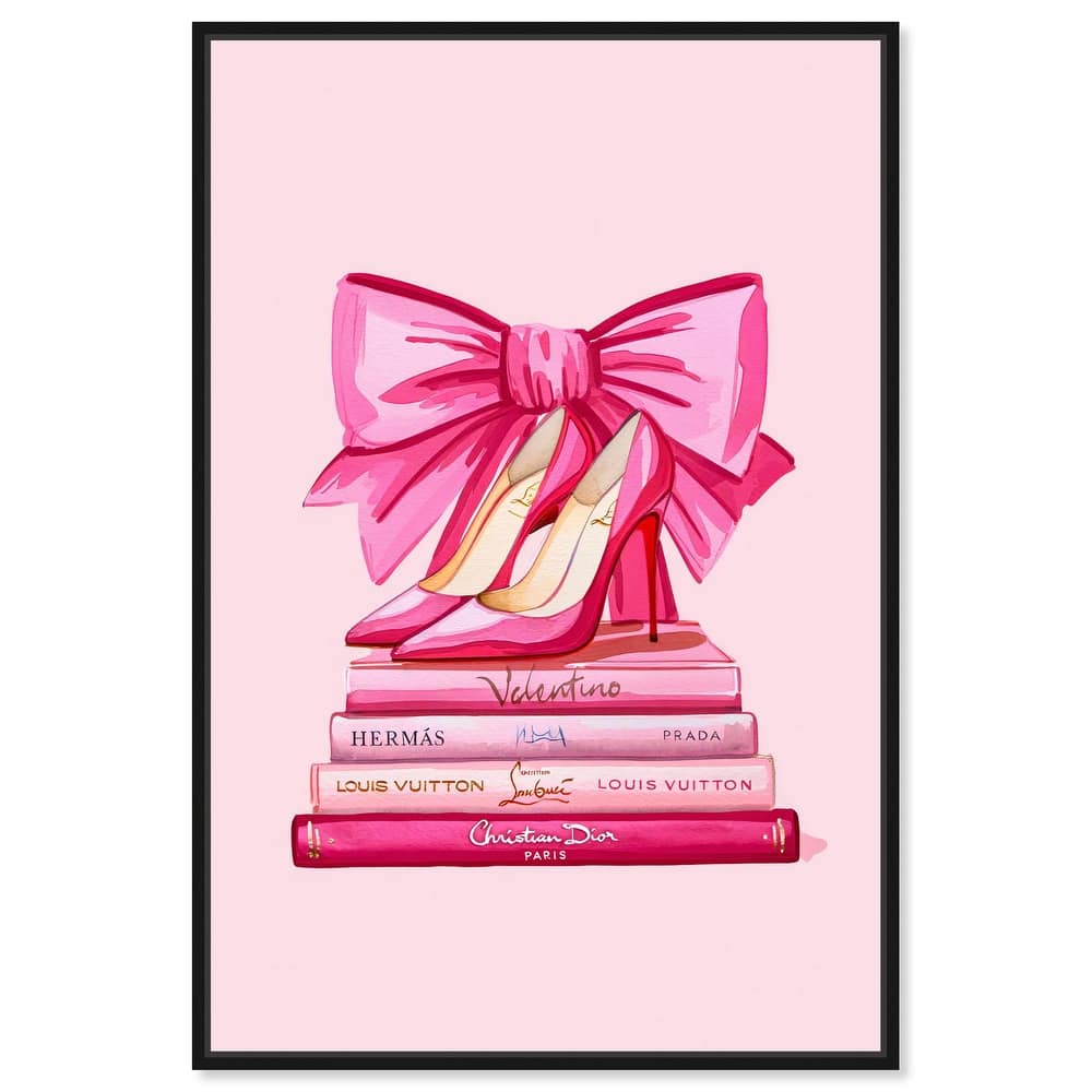 Roseate Runway Reads Canvas by Art Remedy