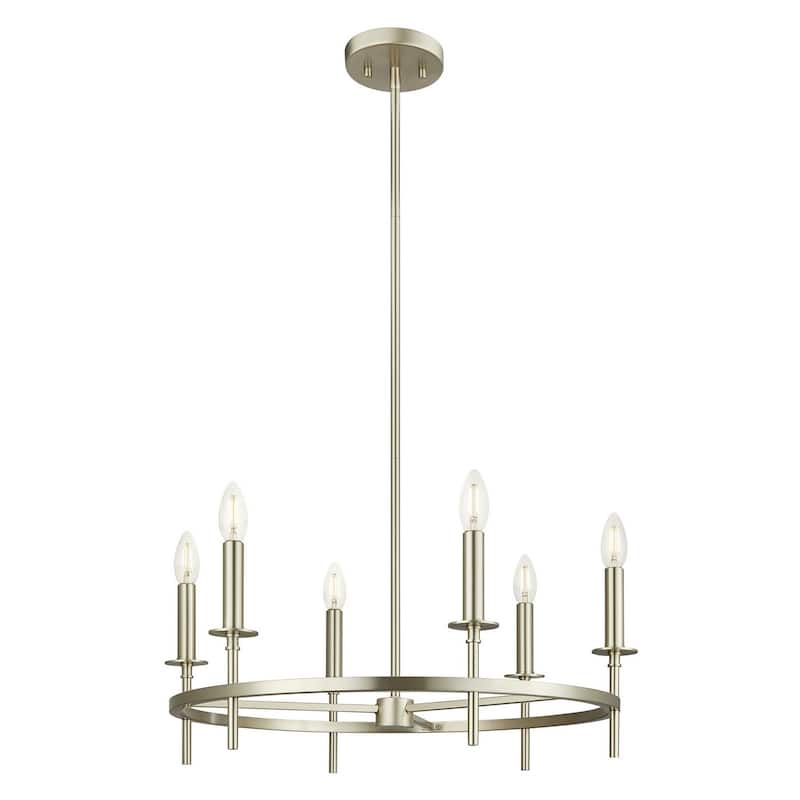 6-Light Chandelier By Trade Winds