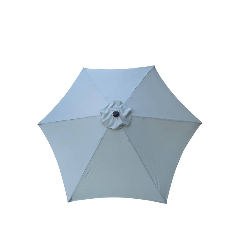 9FT Frosty Green Outdoor Patio Umbrella with Tilt and Crank System