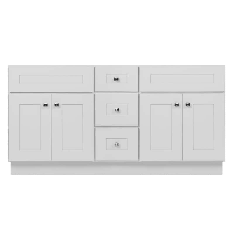 Design House 215012 Brookings 60" Double Free Standing Vanity Cabinet