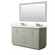 Option Light Green / Giotto Quartz Top / Brushed Nickel