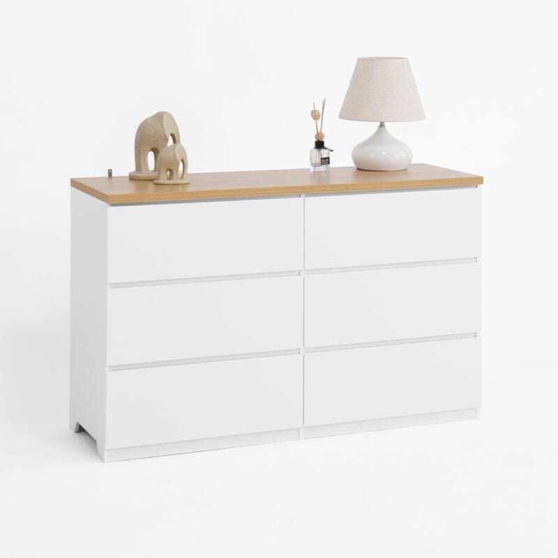 6 Drawers/9 Drawers Dresser for Bedroom, Chest Of Drawers Cabinet