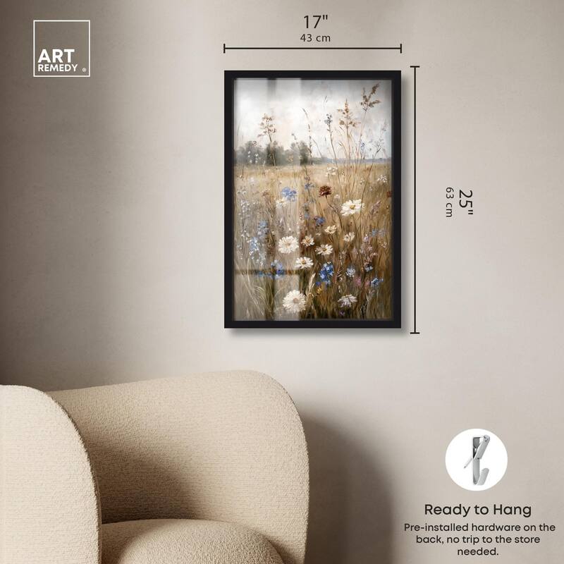 Field of Forgotten Dreams III Shadowbox by Art Remedy