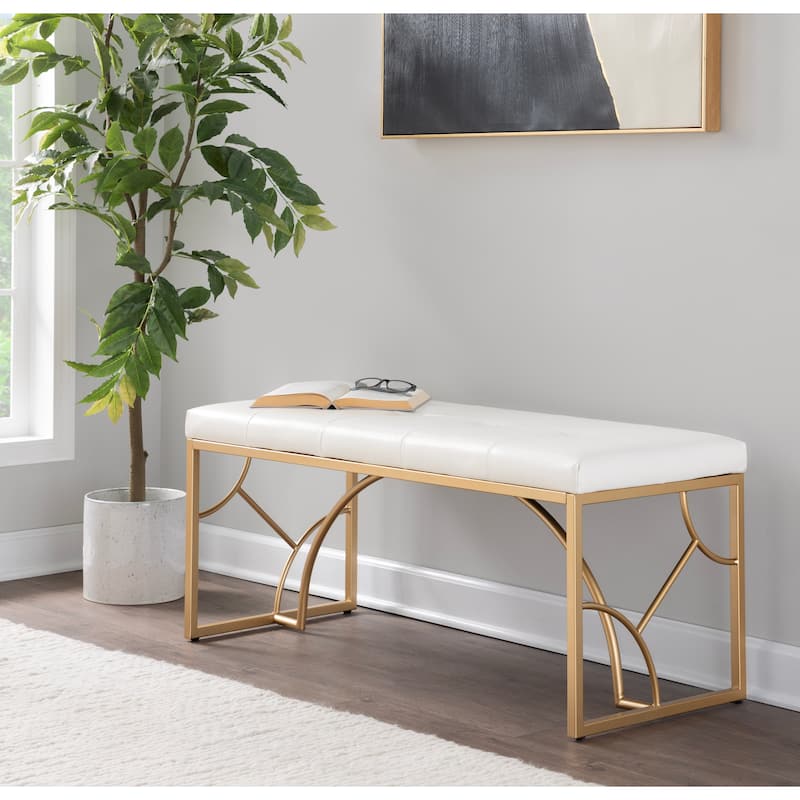 Silver Orchid Loretta Bench