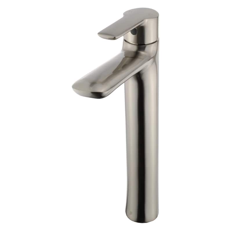 Fine Fixtures Round Single Hole Vessel Sink Bathroom Faucet