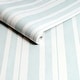 preview thumbnail 3 of 2, Shabby Chic by Rachel Ashwell Watercolour Stripe Blue Wallpaper