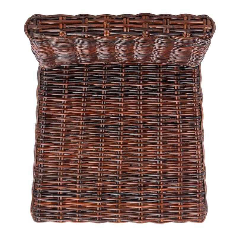 SAFAVIEH Marcy Brown Side Chair (Set of 2) - 18.1" W x 19.7" L x 39" H - 19"W x 22"D x 39"H